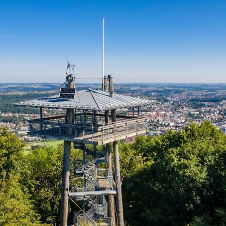 Zentrale Ferienwohnung in Aalen City mit 4-Sternen Exterior foto